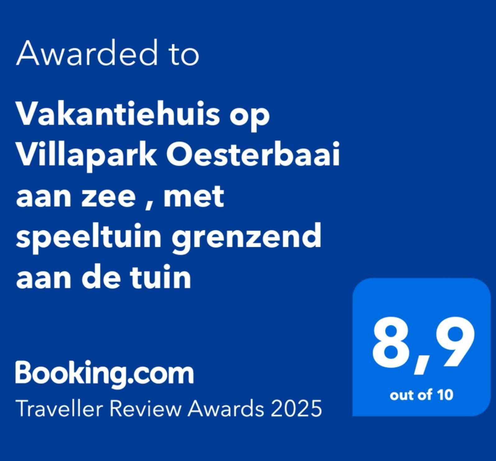 Vakantiehuis Op Villapark Oesterbaai Aan Zee , Met Speeltuin Grenzend Aan De Tuin Wemeldinge Eksteriør bilde